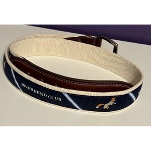 River Bend Golf Club Belt 36 USA Made YRI Rare